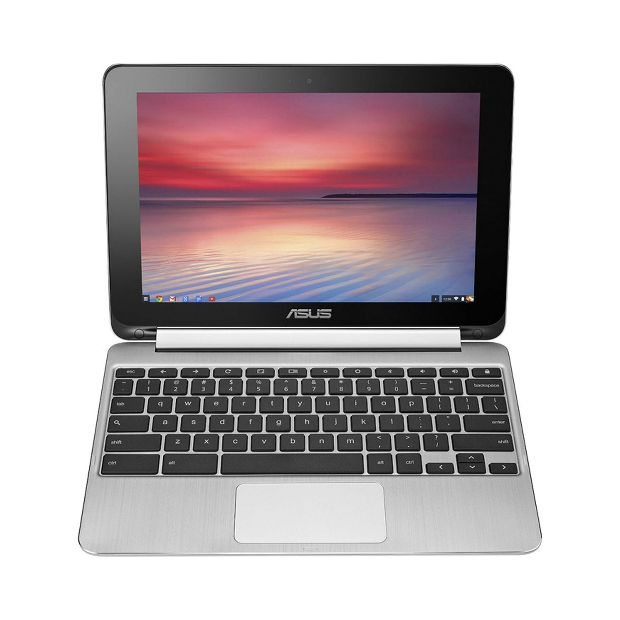 Restored ASUS 10.1 Touch Chromebook Flip Laptop 1.8GHz 4GB