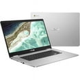 thumbnail image 1 of Restored ASUS Chromebook C523NA-DH02 15.6" HD NanoEdge Display, 180 Degree, Intel Dual Core Celeron Processor, 4GB RAM, 32GB eMMC Storage, Silver Color (Refurbished), 1 of 4