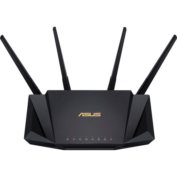 Restored ASUS RT-AX58U Dual Band WIFI Router (RT-AX3000) (Refurbished)