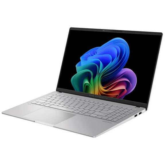 Restored ASUS Vivobook S15 15.6" 3K OLED Snapdragon X Elite X1E-78-100 16GB RAM 1TB SSD Qualcomm Adreno Windows 11 Home Laptop, Silver - S5507QAD-PS96