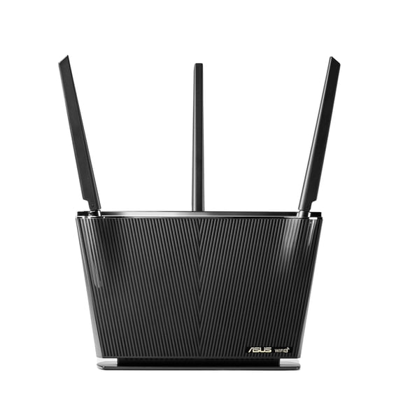Restored ASUS WiFi 6 Router (RT-AX68U) - Dual Band Gigabit Wireless Router, 3x3 Support, Gaming & Streaming, AiMesh Compatible, Included Lifetime Internet Security, (Refurbished)