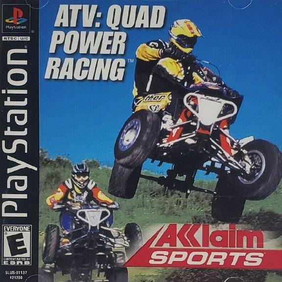 Restored ATV Quad Power Racing (Sony PlayStation 1, 2000) (Refurbished)