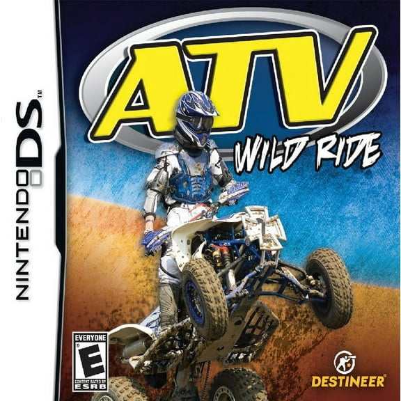 Restored ATV Wild Ride (Nintendo DS , 2011) Racing Game (Refurbished)