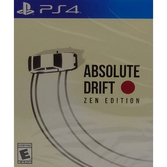 Restored Absolute Drift: Zen Edition (Playstation 4, 2017) Racing Game (Refurbished)