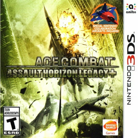 Restored Ace Combat: Assault Horizon Legacy+ (Nintendo 3DS, 2015) Flying Game (Refurbished)