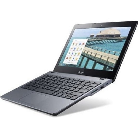 Restored Acer 11.6-inch Chromebook C720, 1.4GHz Celeron 2955U, 2GB RAM, 16GB - Gray