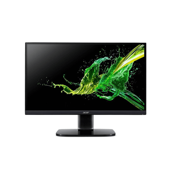 Restored Acer 24" Monitor - KB242Y - 1920 x 1080 (FHD), 75 Hz Refresh Rate, 1 ms response time - VA LED - Black