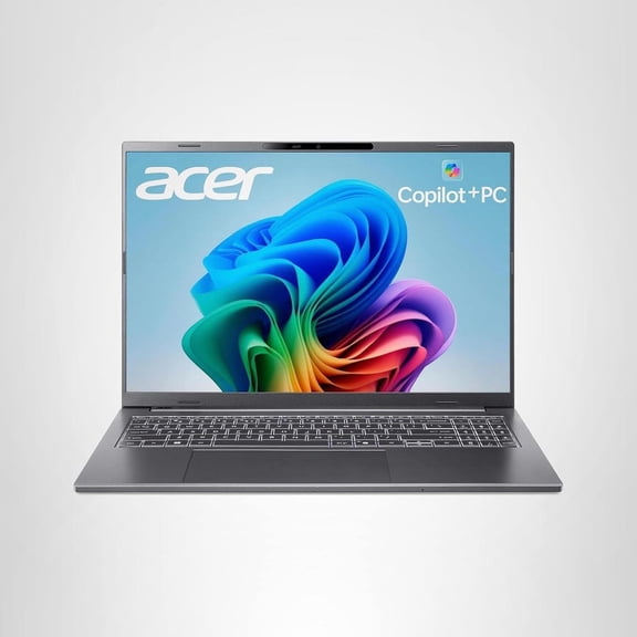 Restored Acer Aspire 16 AI Laptop 16" WUXGA Snapdragon X1‑26‑100 Adreno Graphics 16GB RAM 1TB SSD