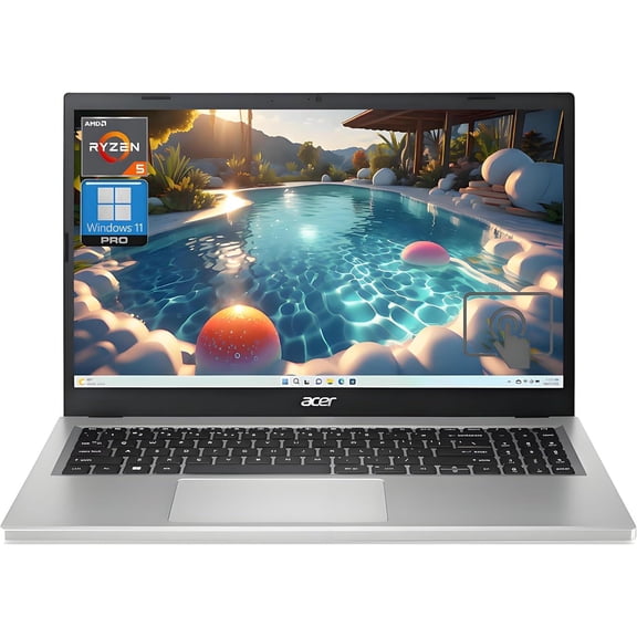 Restored Acer Aspire 3 Laptop 15.6" Full HD AMD Ryzen 5 7520U AMD Radeon 3100 Graphics 16GB RAM 1TB SSD