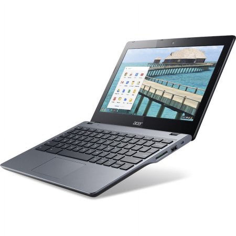 Restored Acer C720-2103 Chromebook 11.6-Inch Netbook (Gray) (Refurbished) - image 1 of 6