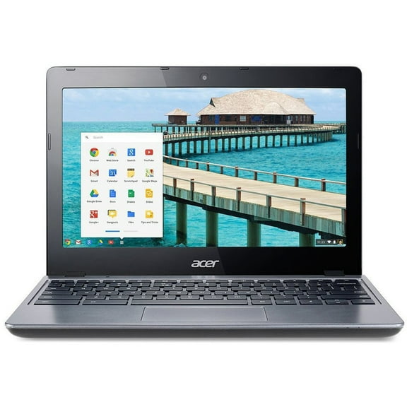 Restored Acer C720-2844 11.6" Chromebook Laptop Intel Celeron Dual Core 4GB 16GB SSD (Refurbished)