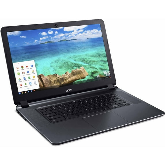 Restored Acer CB3-532-C47C Chromebook 15.6" HD Celeron N3060 1.6GHz 2GB RAM 16GB eMMC Chrome OS Granite Grey (Refurbished)
