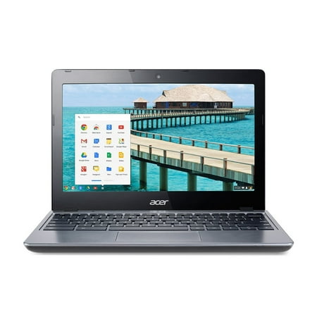 Restored Acer Chromebook C720-2103 11.6" Intel Celeron 2955U 1.4GHz 2GB 16GB SSD Gray (Refurbished)