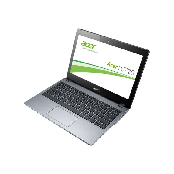 Restored Acer Chromebook C720-2844 - Celeron 2955U / 1.4 GHz - Chrome OS - 4 GB RAM - 16 GB SSD - 11.6" 1366 x 768 (HD) - HD Graphics - granite gray - kbd: US International