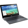 thumbnail image 1 of Restored Acer Chromebook C740C3P1 Tablet Computer, 1.50 GHz Intel Celeron, 2GB DDR3 RAM, 16GB SSD Hard Drive, Chrome, 11" Screen (Refurbished), 1 of 5