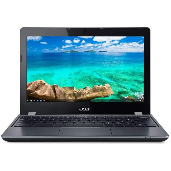 Restored Acer Intel Celeron Chromebook 11 C740-C4PE 11.6-inch HD, 4 GB, 16GB SSD, Black