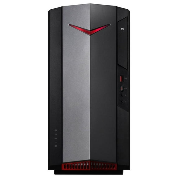 Restored Premium Acer Nitro 50 Gaming Desktops Intel Core i5-11400F 8GB 512GB SSD N50-620 (Refurbished)