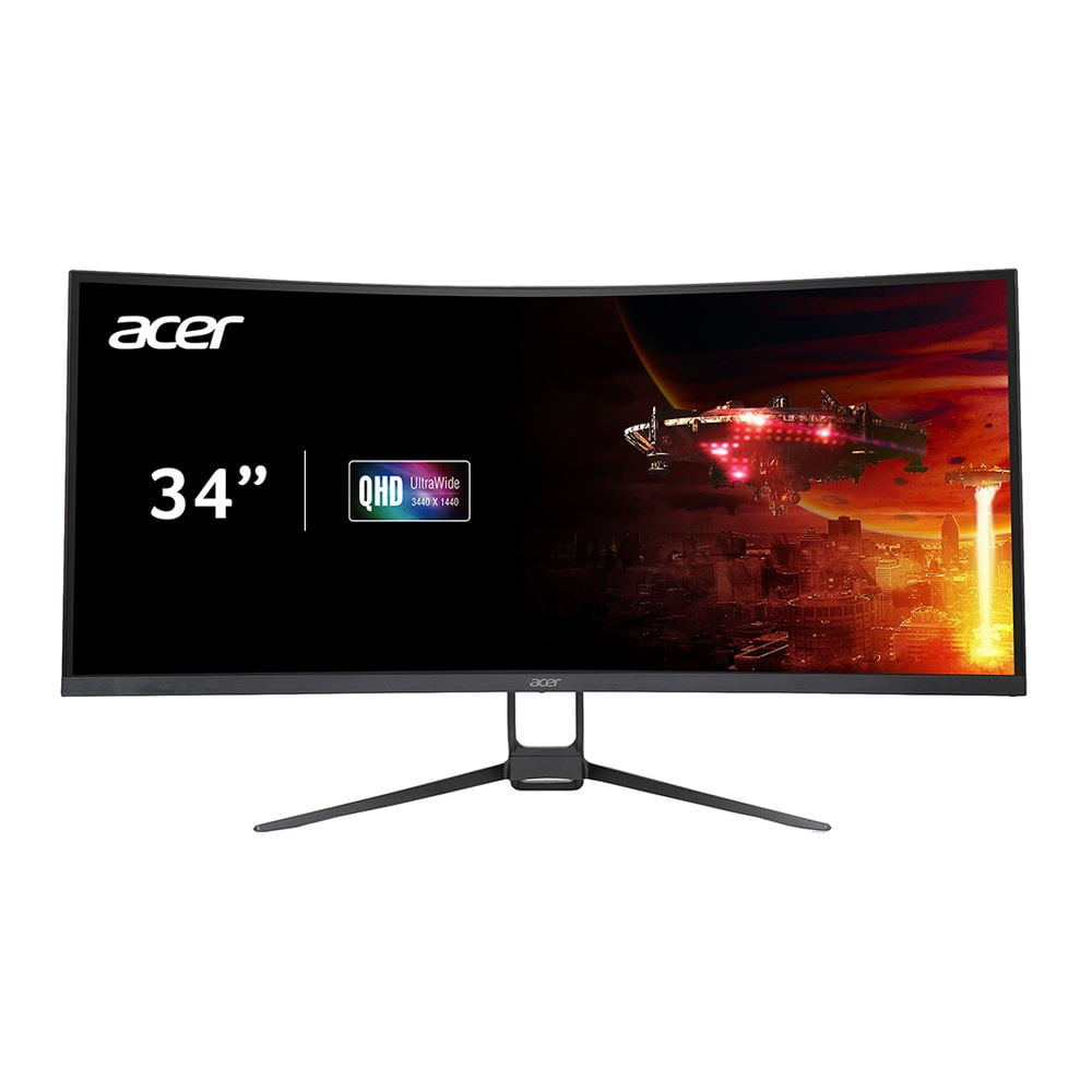 美品　Acer 34インチ湾曲ゲーミングモニター Nitro XZ342CU Amazon.co.jp: 日本エイサー Acer ゲーミングモニター Nitro