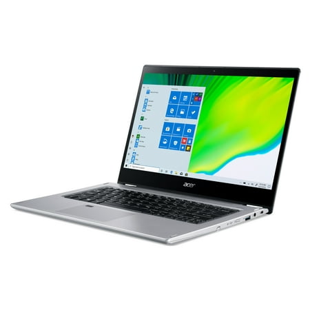Restored Acer SP314-21-R56W Spin 3 14" HD Touchscreen Ryzen 3 3250U 2.6GHz AMD Radeon Graphics 4GB RAM 128GB SSD Win 10S Home Pure Silver (Refurbished)