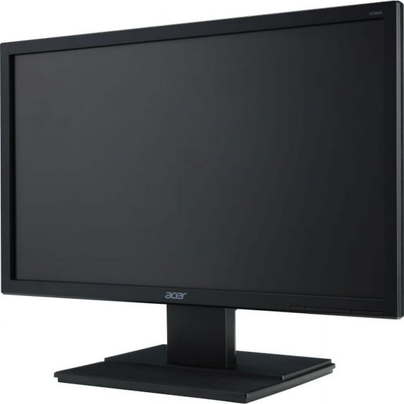 Restored Acer V246HL 24" LED LCD Monitor - 16:9 - 5 ms - Adjustable Display Angle - 1920 x 1080 - 16.7 Million Colors - 250 Nit - 100,000,000:1 - Full HD - DVI - VGA - 20.90 W - Black - EPEAT Gold, ENERGY STAR (Refurbished)