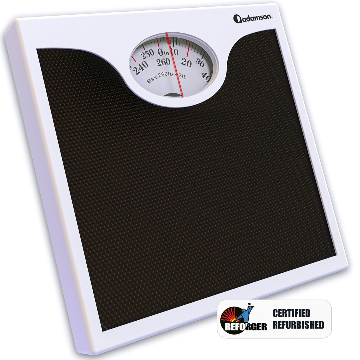 Restored Adamson A22 Analog Bathroom Scale for Body Weight, Up to 260