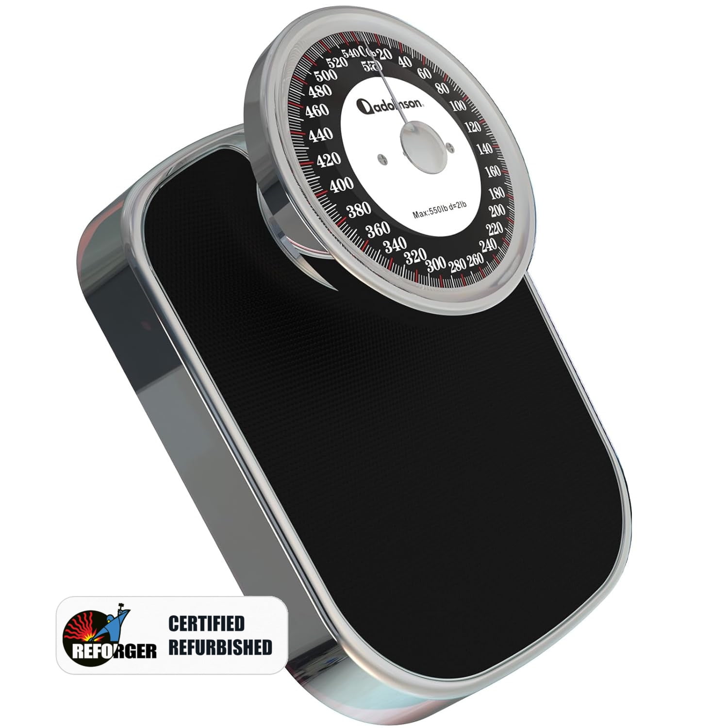 Restored Adamson A28 Analog Bathroom Scale - Up to 550lb, Heavy Weight ...