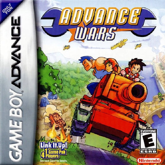 Restored Advance Wars (Nintendo Game Boy Advance, 2001) (Refurbished)