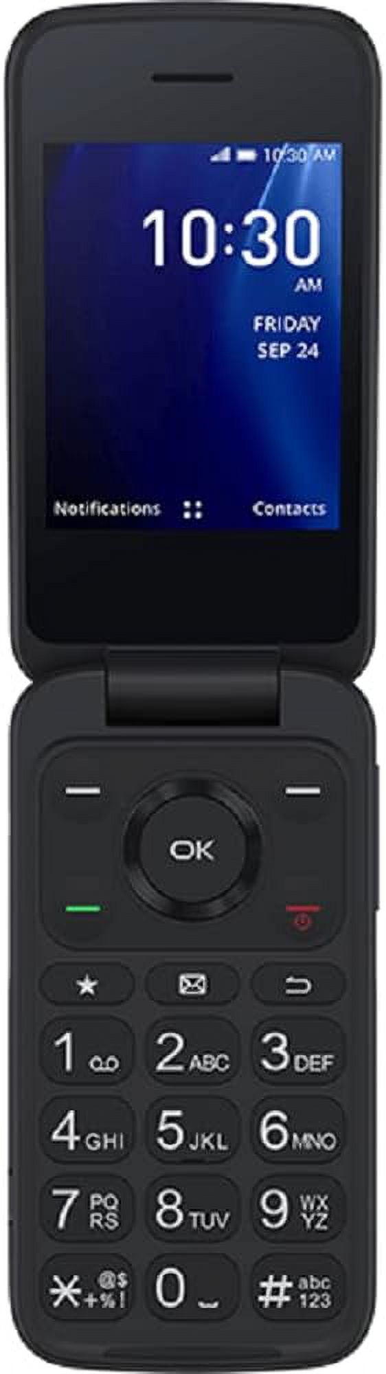Restored Alcatel Go Flip 4 4056W 4GB (TMobile only) Flip Phone For