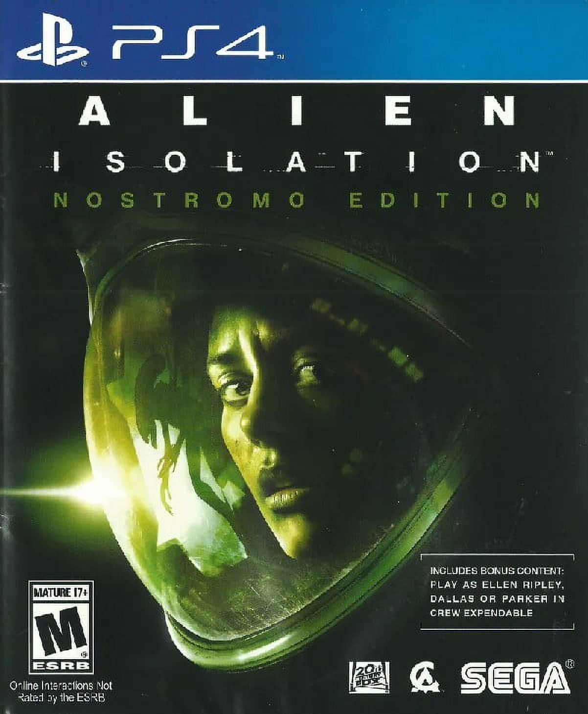 Restored Alien Isolation Nostromo Edition (Sony PlayStation 4, 2014) Survival Horror Game (Refurbished)