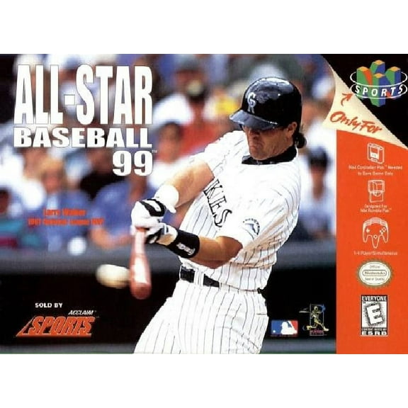 Restored All-Star Baseball 99 (Refurbished)