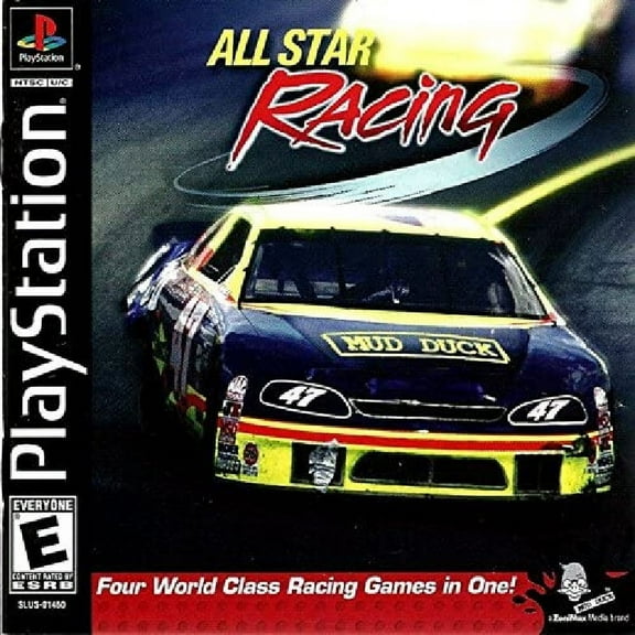 Restored All-Star Racing (Sony PlayStation 1, 2002) (Refurbished)