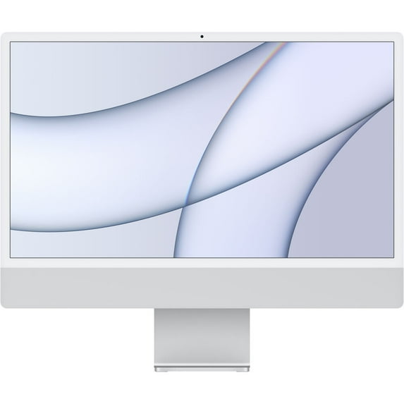 Restored All-in-One Desktop Computer AppleiMac 24" 256GB Retina 4.5k, M1 chip with 8-core CPU and 7-core GPU Silver - MGTF3LL/A (Refurbished)