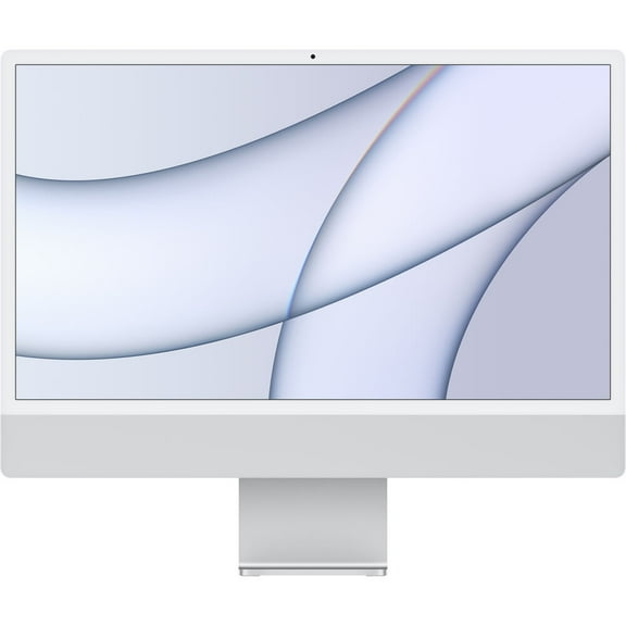 Restored All-in-One Desktop Computer AppleiMac 24" 256GB Retina 4.5k, M1 chip with 8-core CPU and 7-core GPU Silver - MGTF3LL/A (Refurbished)
