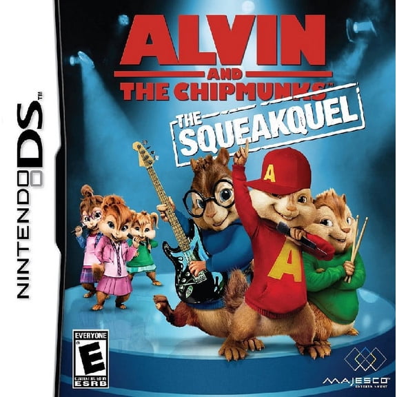 Restored Alvin and The Chipmunks: The Squeakquel Nintendo DS & DSi Physical Video Game 1-Pack
