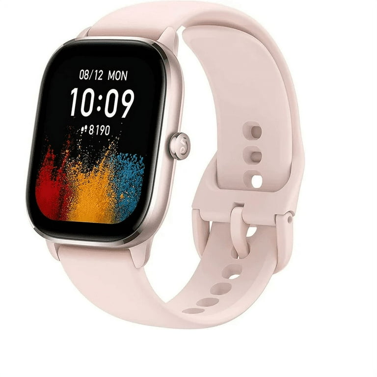 Restored Amazfit W2176US2N GTS 4 Mini Smart Watch Pink Refurbished
