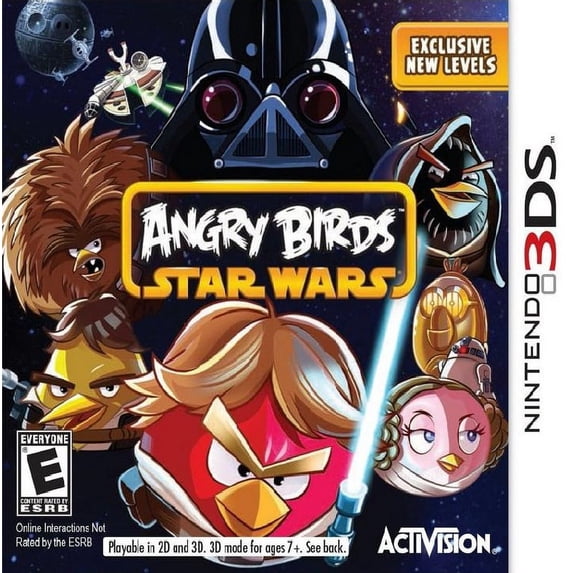 Restored Angry Birds Star Wars (Nintendo 3DS, 2013)