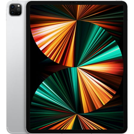 Restored Apple 12.9" iPad Pro (Latest Model) with Wi-Fi + Cellular - 256GB - Silver - MHNX3LL/A (Refurbished)