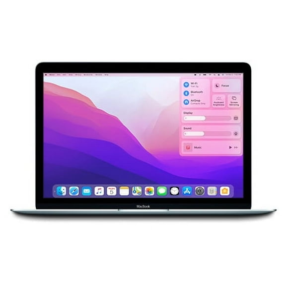 Restored Apple 12" MacBook Laptop with Retina Display, Silver, 256 GB - MLHA2LL/A (Refurbished)