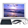 thumbnail image 1 of Restored Restored Apple 13.3-inch MacBook Air Intel Core i5 4GB RAM Mac OS 128GB SSD Intel HD Graphics Bundle: Black Case, Wireless Mouse, Bluetooth/Wireless Airbuds By Certified 2 Day Express (Refurbished), 1 of 7