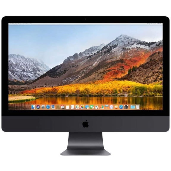 Restored Apple 27-Inch iMac Pro with Retina 5K Display (Late 2017) MQ2Y2LL/A, 3.2GHz Intel Xeon W, 32GB RAM macOS, 1TB SSD, - Space Gray (Refurbished)