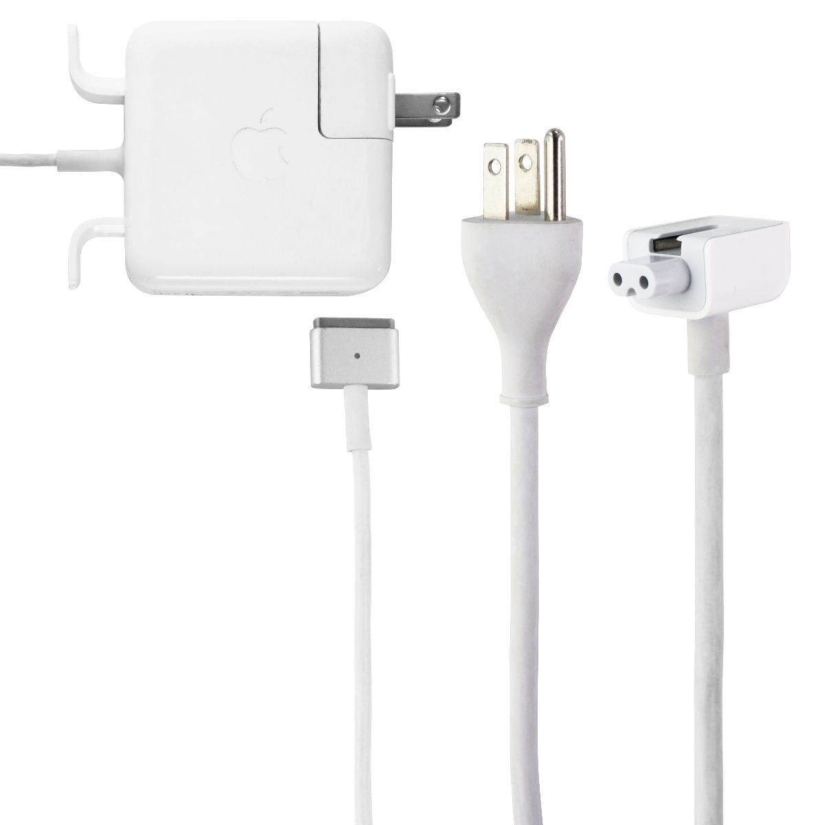 Restored Apple 45-Watt MagSafe 2 Laptop Charger with 3-Prong & Folding Plug  Kit (A1436) (Refurbished)