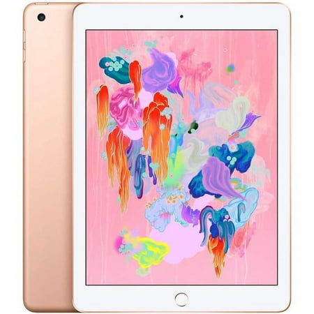 Restored Apple 9.7" iPad 6th Generation 32GB WiFi only Gold MRJN2LL/A Late 2018 (Refurbished)