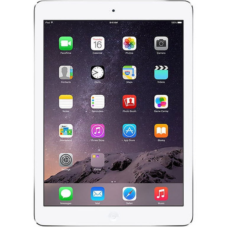 Restored Apple 9.7-inch iPad Air, Wi-Fi +4G AT&T, 16GB - Silver Restored Apple 9.7-inch iPad Air, Wi-Fi +4G AT&T, 16GB - Silver