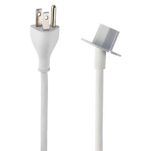 Restored Apple A7 (6-Foot) 3-Prong Power Cable for iMac (Angled Connector) - Off White (Refurbished)