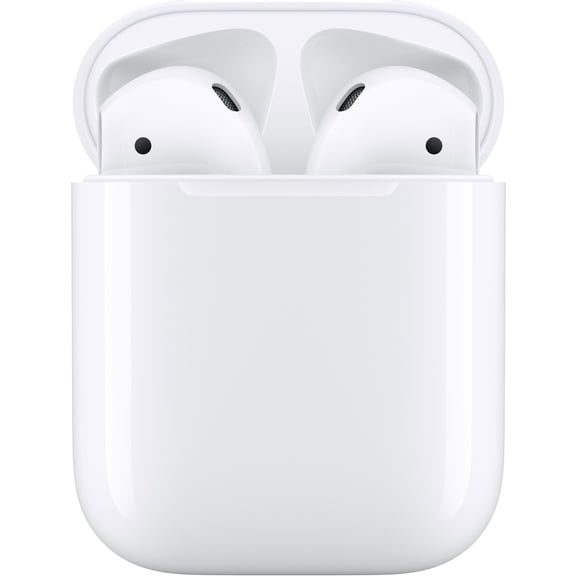 Restored Apple AirPods 2 with Charging Case - White (Refurbished)