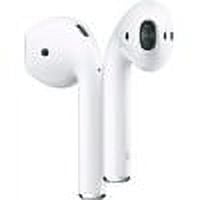 Pre-Owned Restored Apple AirPods (2nd Generation) Wireless Bluetooth Earbuds, White (MV7N2AM/A)