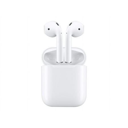 Restored Apple AirPods Bluetooth True Wireless Earbuds with Charging Case, White, VIPRB-MMEF2AM/A (Refurbished)