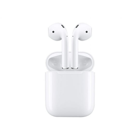 Restored Apple AirPods Bluetooth True Wireless Earbuds with Charging Case, White, VIPRB-MMEF2AM/A (Refurbished)