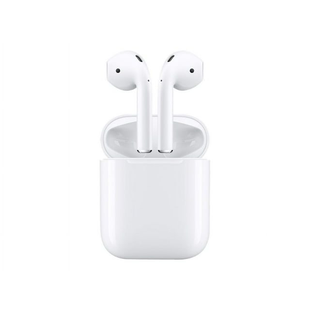 Restored Apple AirPods Bluetooth True Wireless Earbuds with Charging Case, White, VIPRB-MMEF2AM/A (Refurbished)
