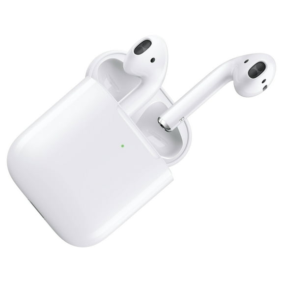 Restored Apple AirPods Generation 2 with Charging Case MV7N2AM/A White (Refurbished)